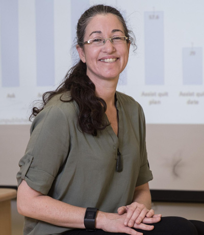 Dr Yael Bar-Zeev, chair of the Israeli Medical Association for Smoking Cessation and Prevention and a public health physician at Hebrew University’s Braun School of Public Health and Community Health.