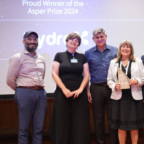 Hebrew U’s Asper Prize awarded to two Start-Ups: GynTools and HydroX each win NIS 100,000 prize