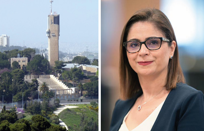 Prof Mona Khoury is vice-president of strategy and diversity at the Hebrew University of Jerusalem