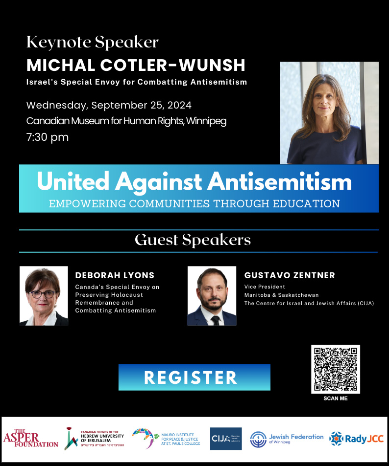 Michal Cotler-Wunsh: United Against Antisemitism - Empowering Communities Through Education